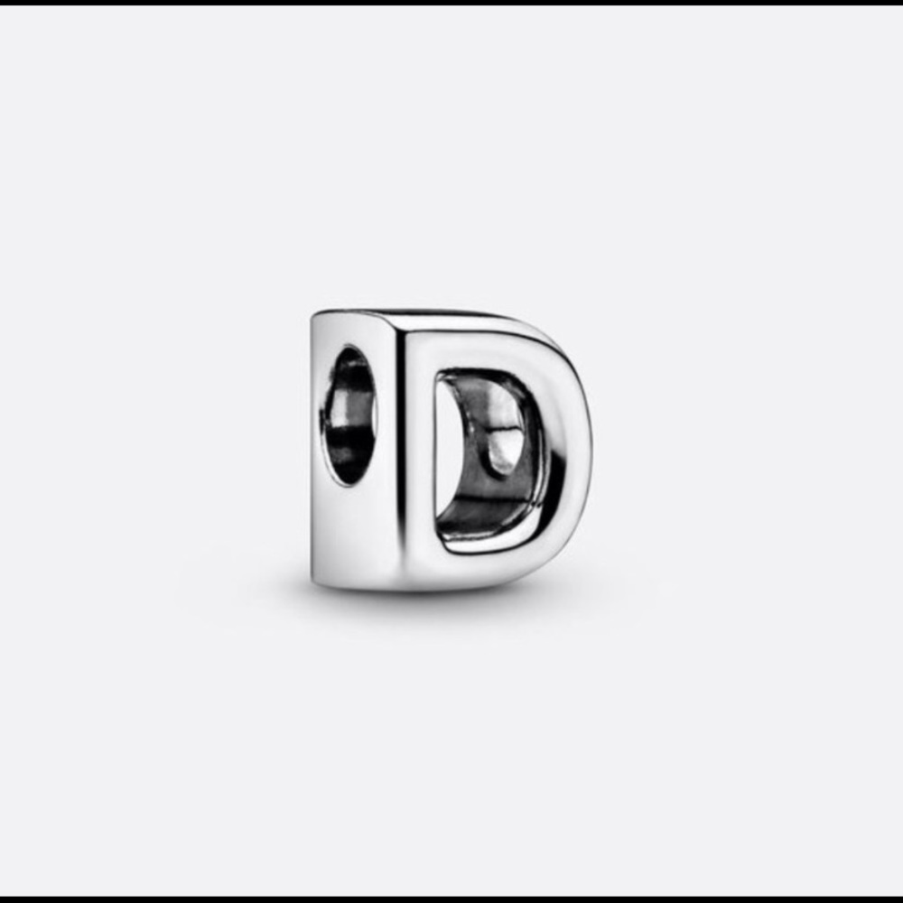 Letter D Pandora Charm